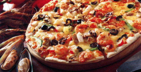 Pizza Fruits de mer